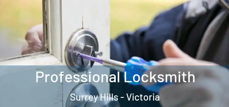 Professional Locksmith Surrey Hills - Victoria